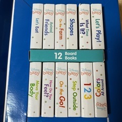 ディズニー英語ボードブック 12冊セットの画像