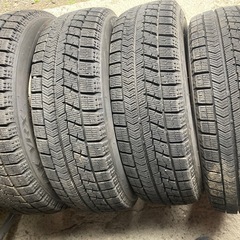 BS VRX 9分山 155/65R13 4本 冬タイヤ 旧軽自...