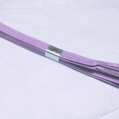 未使用　帯締め　平組　和装小物　ピンク ピンク系　小紋 色無地 紬 着物 普段着 可愛い 明るい ニュアンス リメイク アンティーク　レトロの画像