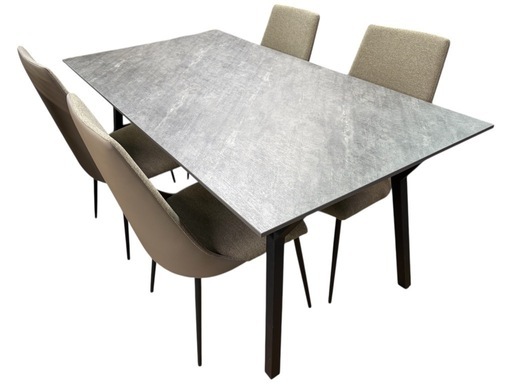 NO.2470【美品】桜屋工業 CHERRY ダイニングセット 椅子4脚 DT-22-S160 DC-152 家具 中古