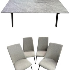 NO.2470【美品】桜屋工業 CHERRY ダイニングセット 椅子4脚 DT-22-S160 DC-152 家具 中古の画像