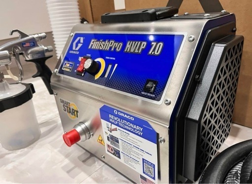 グラコ低圧温風塗装機FinishPro HVLP 7.0 スプレーヤー