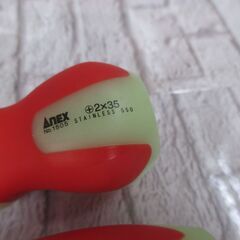★値下げ★ Anex プラスドライバ4本 中古品 【ハンズクラフト宜野湾店】の画像