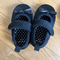 14cm フォーマルシューズ　黒の画像
