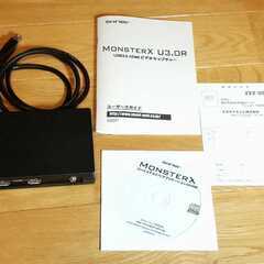 【中古品】SKNET HDMI ビデオキャプチャーMonsterX U3.0Rの画像