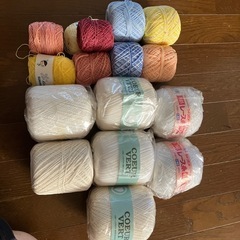 レース糸譲ります