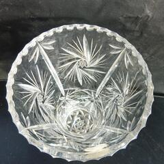 BOHEMIA クリスタルガラス花瓶 [美品]の画像