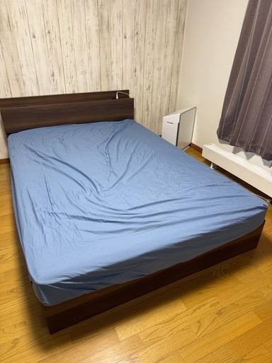 自宅まで持っていけますよ！ダブルベッドマットレスセット