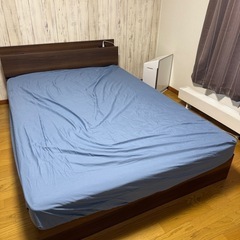 自宅まで持っていけますよ！ダブルベッドマットレスセット