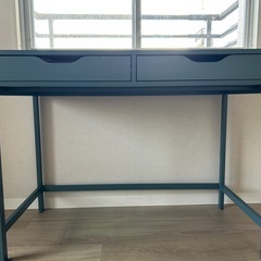 IKEA ALEX デスク（ダークブルー）中古・美品✨