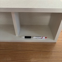 【譲渡】無印良品　壁につける収納棚　※ピンなしの画像