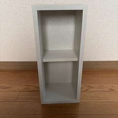 【譲渡】無印良品　壁につける収納棚　※ピンなしの画像