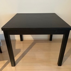 引き取り限定 IKEA BJURSTA ビュースタ ダイニングベンチ 長椅子 黒