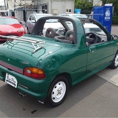 総額30万円 スバル ヴィヴィオ タルガトップ 5MT PS AC オークション評価にて修復歴無 車検無、現状渡し リサイクル料金未委託の画像