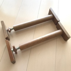 家具転倒防止突っ張り棒　防災グッズ　家具　固定　木製　突っ張り棒の画像
