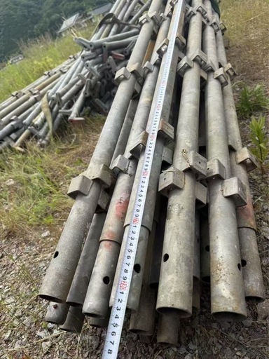かちこみ足場 ビケ足場 支柱24本セット（長さ約2820mm）