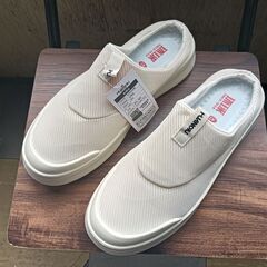 新品 26.5cm メンズ 男女兼用 ベージュ シューズ 靴 サ...