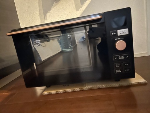 【美品】電子レンジ オーブンレンジ 18L YRP-F181TV(B)