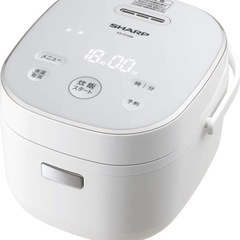 SHARP 3合炊き炊飯器