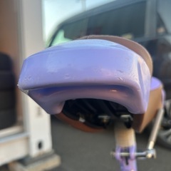 一輪車　紫　SCARE CROWデザインのBRIDGESTON　お譲りします。の画像