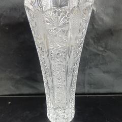 BOHEMIA クリスタルガラス花瓶 [美品]