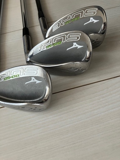 ミズノ　SURE DD ウエッジ 50 56 58度の３本セット