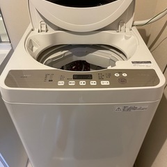 洗濯機お譲りします（SHARP / 4.5kg / 2017年製...