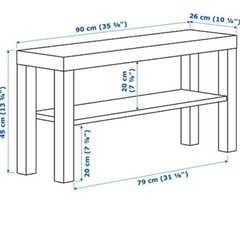 IKEA テレビ台　ホワイトの画像