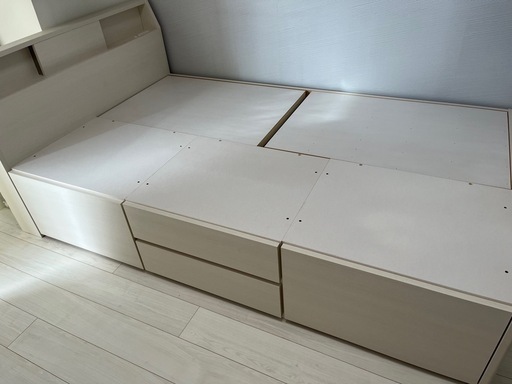 ニトリ　ベッドフレームセミダブル