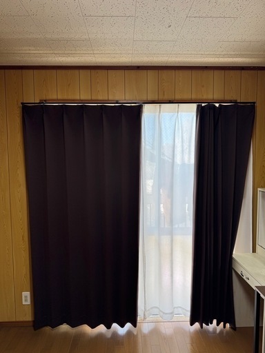 遮光１級カーテン　4枚セット