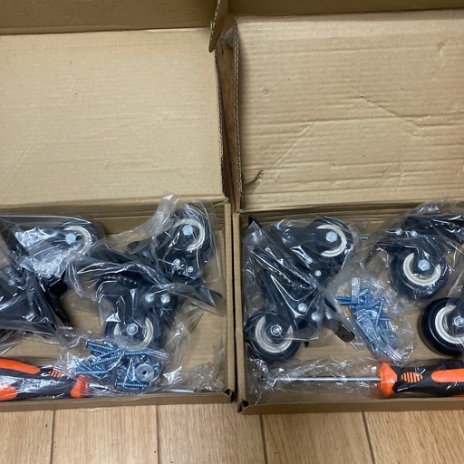 新品未使用キャスター (まさ) 神戸のその他の中古あげます・譲り