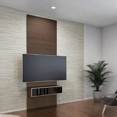 美品)壁掛けテレビ　マウント　スタンド　50インチ　対応