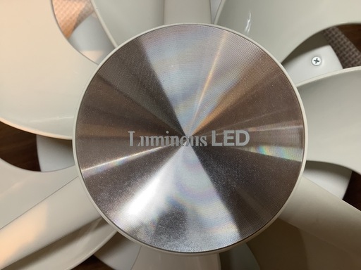 【リサイクルサービス八光】2019年製　 Luminous（ルミナス）DCC-08CM シーリングファン リモコン付き /8畳