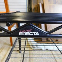 【JM621】 Home ERECTA ホームエレクター メタルラック スチールラック スチールシェルフ フリーラック ブラック 棚の画像