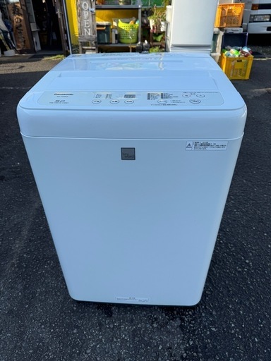Panasonic 5Kg 全自動洗濯機NA-F50BE6超美品(2019年式) (森の