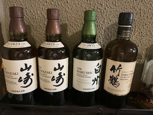 山崎 白州 竹鶴 4本セット