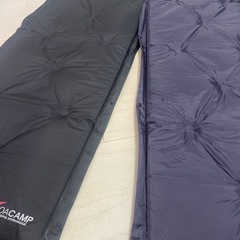 キャンプ用のエアマット(キャンプ用の椅子付き)