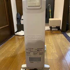 オイルヒーター（デロンギ製）の画像