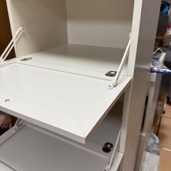 【交渉中】【無料】レトロ風？キッチン収納棚 の画像