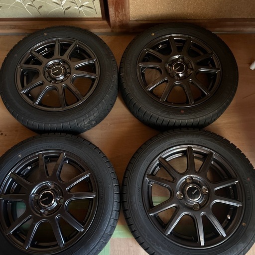 タイヤホイールセット (龍) 新居浜のタイヤ、ホイールの中古あげます