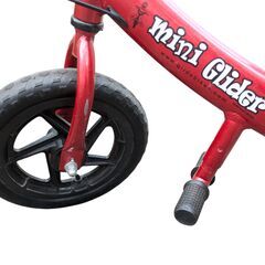 ミニグライダー バランスバイク ペダルなし自転車 キッズ用 足置き ブレーキ有り ストライダーの画像