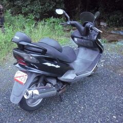 自賠責付き YAMAHA Majesty マジェスティ125 (コマジェ) ブラック・インジェクションの画像