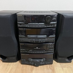 KENWOOD コンポ　RX-G7(ジャンク扱い)