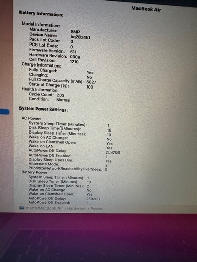 MAC BOOK AIR 2014