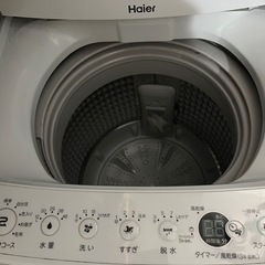※お譲り先確定※洗濯機　5.5kg  0円の画像