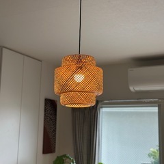 IKEA SINNERLIG スィネリグ ペンダントランプ, 竹...
