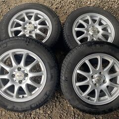 爆安‼️最終値下げ‼️③超バリ溝❗ 185/65R15 アルミ付...
