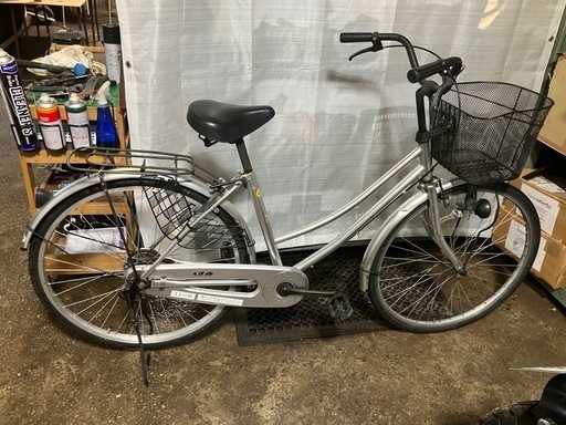 【ママチャリ　26インチ　ダイナモライト】すぐお乗り頂けます！整備済！一部地域送料無料！