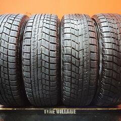 YOKOHAMA ice GUARD iG60 195/65R15 スタッドレス【Weds Fang ウェッズ 15インチ 6J5HPCD114.3+53】21年製 バリ溝 ヴォクシー等　(KTN414)の画像