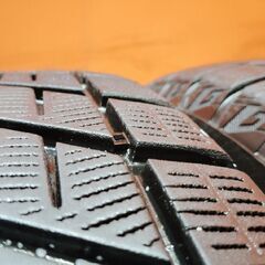 YOKOHAMA ice GUARD iG60 195/65R15 スタッドレス【Weds Fang ウェッズ 15インチ 6J5HPCD114.3+53】21年製 バリ溝 ヴォクシー等　(KTN414)の画像